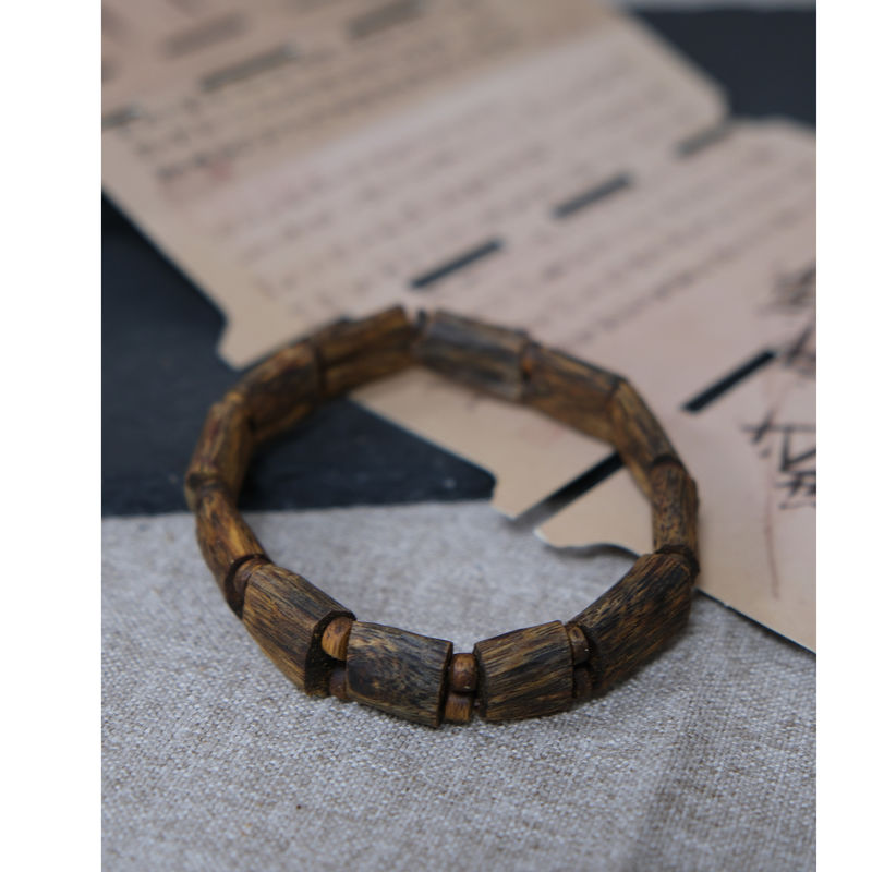 Qualidade Vietnã Nha Trang Agarwood Square Bracelet Bracelet de Oração fábrica