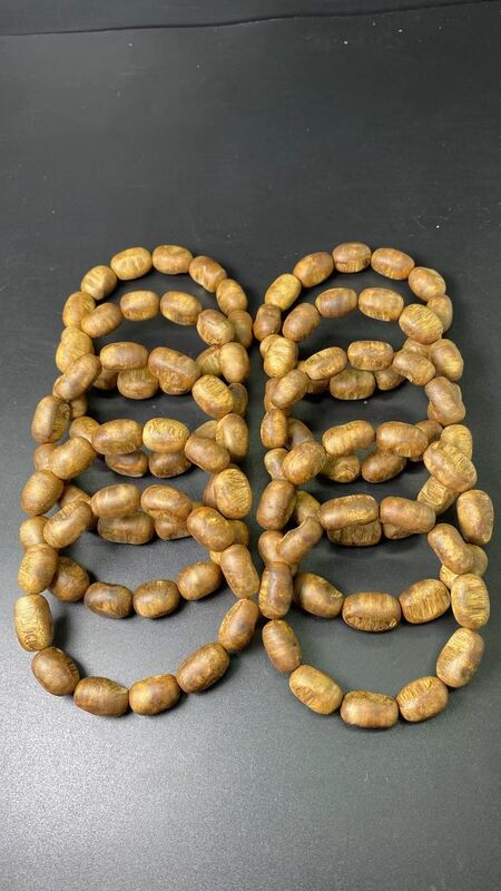 Quality Durable Agarwood Beads for Crafting Unique Jewelry Pieces and Meditation Tools with Rich Fragrance and Symbolic Meaning factory