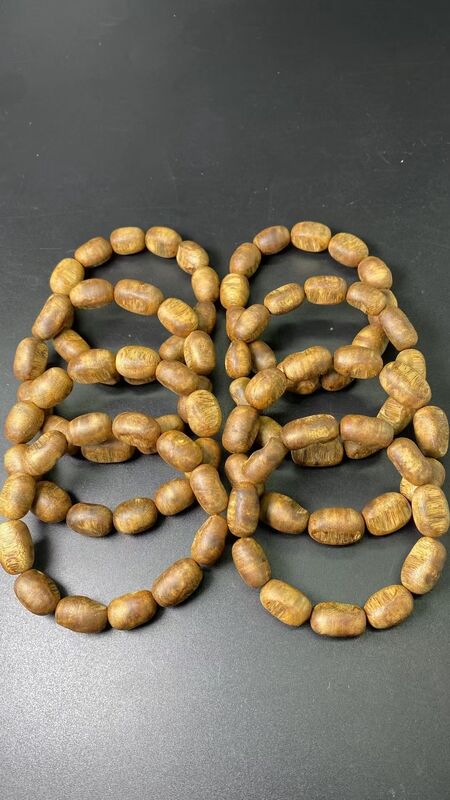 Quality Durable Agarwood Beads for Crafting Unique Jewelry Pieces and Meditation Tools with Rich Fragrance and Symbolic Meaning factory
