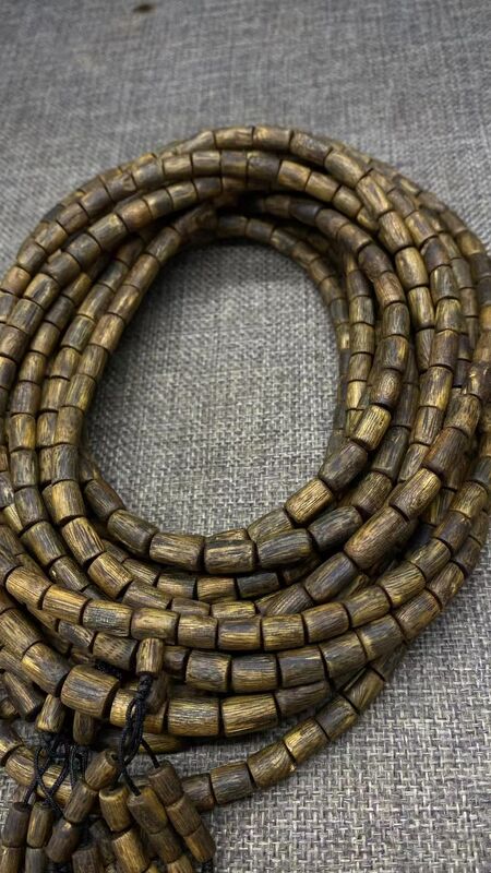 Quality Authentic Agarwood Beads Known for Their Distinctive Scent Ideal for Crafting Unique Jewelry and Spiritual Accessories factory
