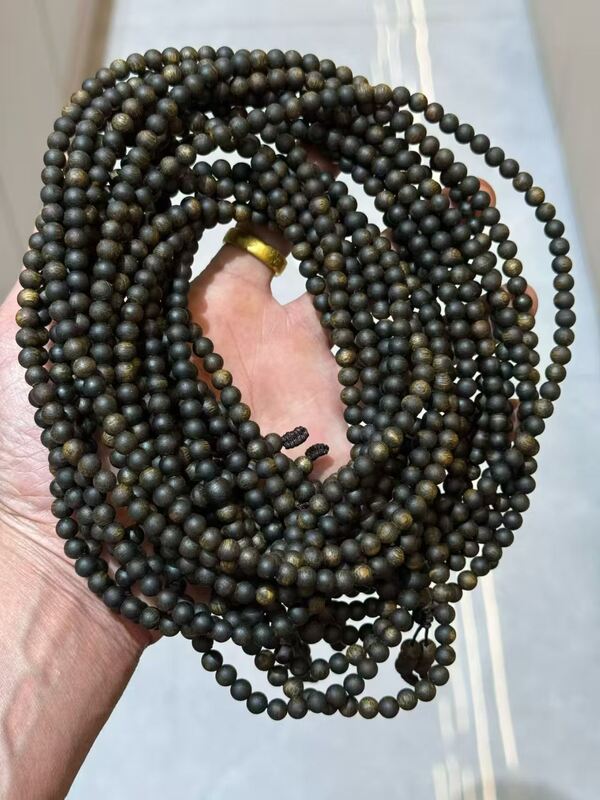 Quality Exquisite Craftsmanship Agarwood Prayer Beads Natural Agarwood Beads Handcrafted Spiritual Meditation Accessories factory