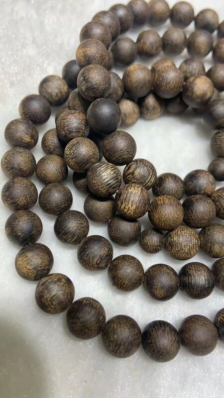 Qualität Authentic Agarwood Beads Designed for Meditation and Prayer Accessories Featuring Natural Aroma and Durable Smooth Surface Fabrik