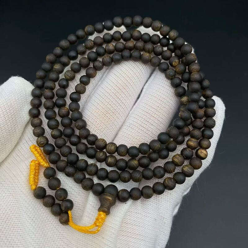 Quality Durable Agarwood Beads Crafted for Meditation and Spiritual Jewelry Providing Long Lasting Fragrance and Smooth Finish factory