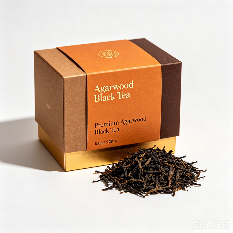 Quality 150g Premium Agarwood Black Tea, Organic Oud Infused Fermented Tea, Soothing Sleep Support Herbal Tea factory