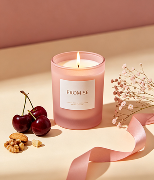 Quality Promise Scented Candle, Warm Woody Candle, Romantic Home Fragrance, Luxury Aroma Candle, Elegant Decor Candle, Couple Gift Candle factory