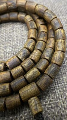 Jakość Naturalna bransoletka z Agarwood dla kobiet Super mały bęben jabłkowe dziwne Nan Agar drewno koraliki pojedyncza pętla fabryka