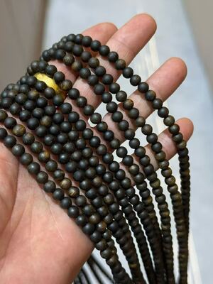 Kalite Natural Agarwood Beads Handmade Meditation Prayer Beads for Spiritual Healing and Mindfulness Practices fabrika