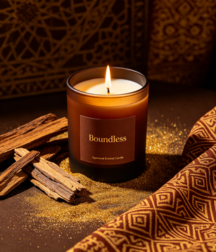 Jakość Boundless Candle, Spicy Woody Candle, Luxury Home Candle, Oriental Fragrance Candle, Aromatherapy Candle, Premium Gift Candle fabryka